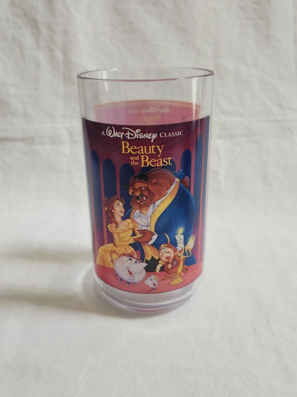 Disney Beauty and the Beast Pink Collector Glass - Picture 5 of 12